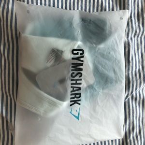 Gymshark Ombré Seamless Bra Deep Teal/Ice Blue S